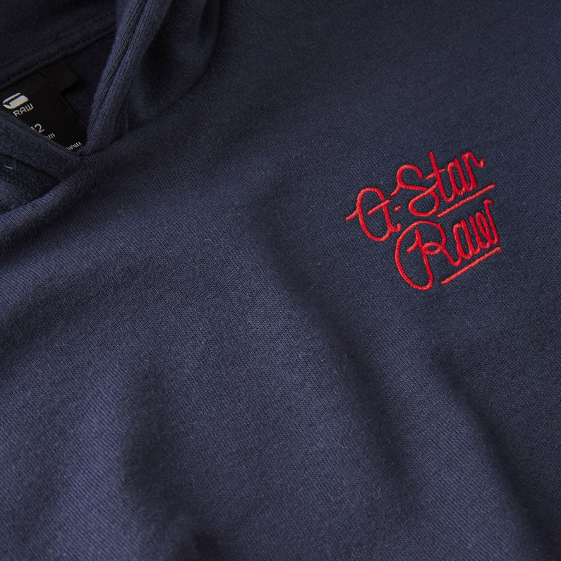 G-Star RAW® Vestido con capucha Azul oscuro