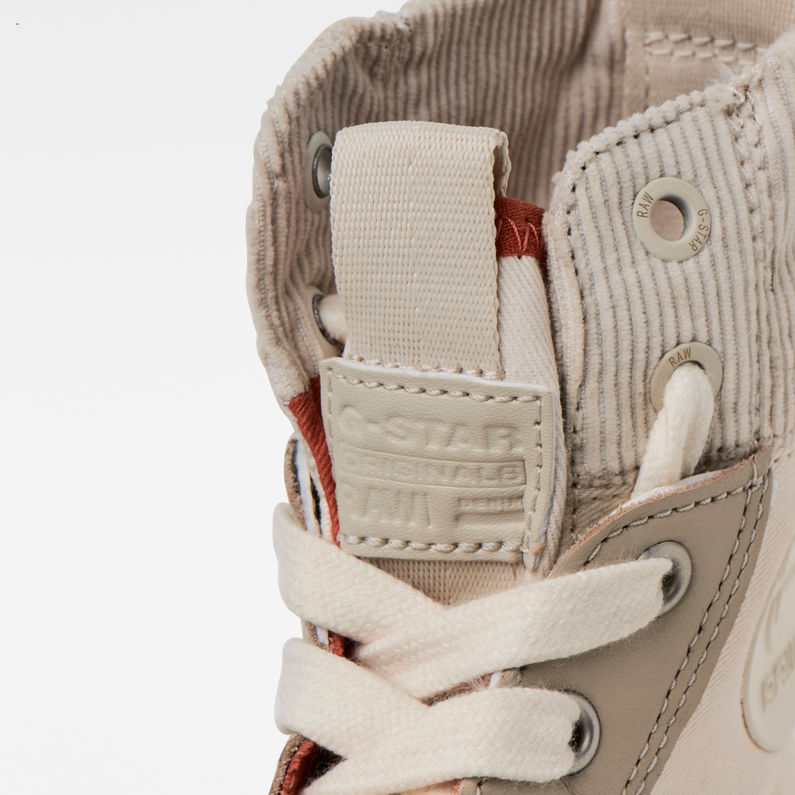 G-Star RAW® Parta High Sneaker Grau detail