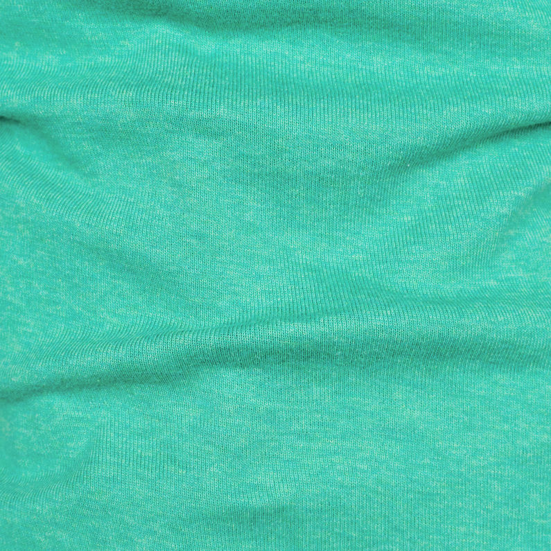 G-Star RAW® Eyben Slim Top Green fabric shot