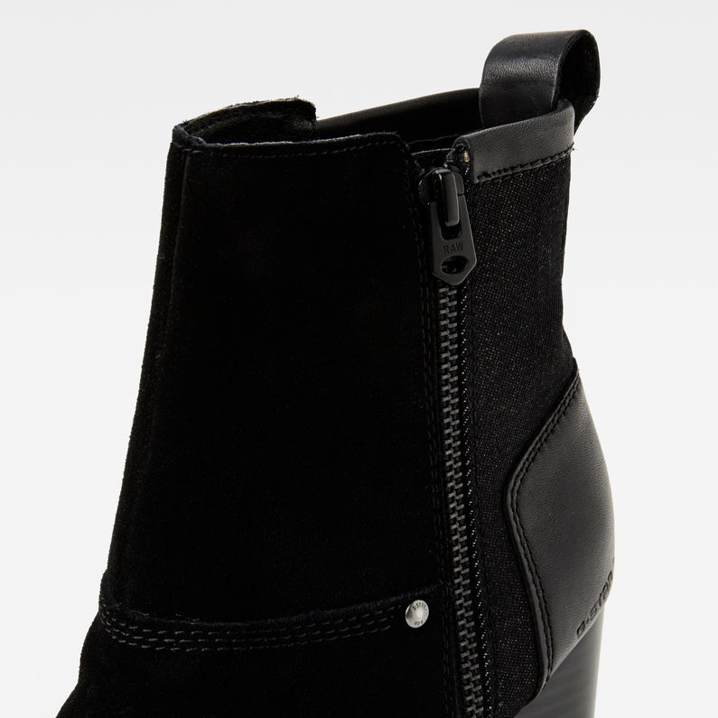 G-Star RAW® Labour Zip Boots Black detail