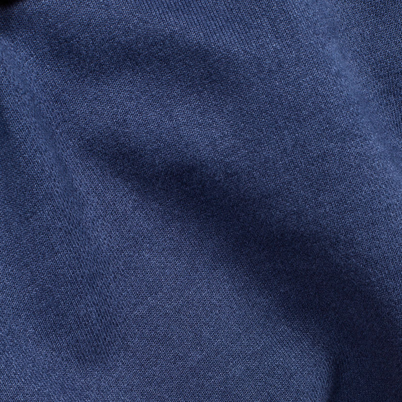 G-Star RAW® Sweat Graphic 10 Core Bleu foncé fabric shot