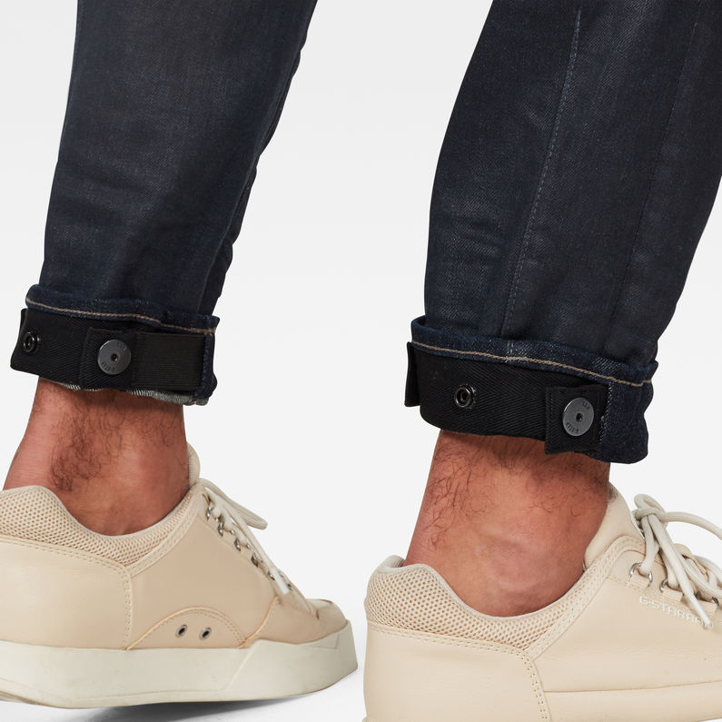 G-Star RAW® Citishield 3D Slim Tapered Jeans Black detail shot