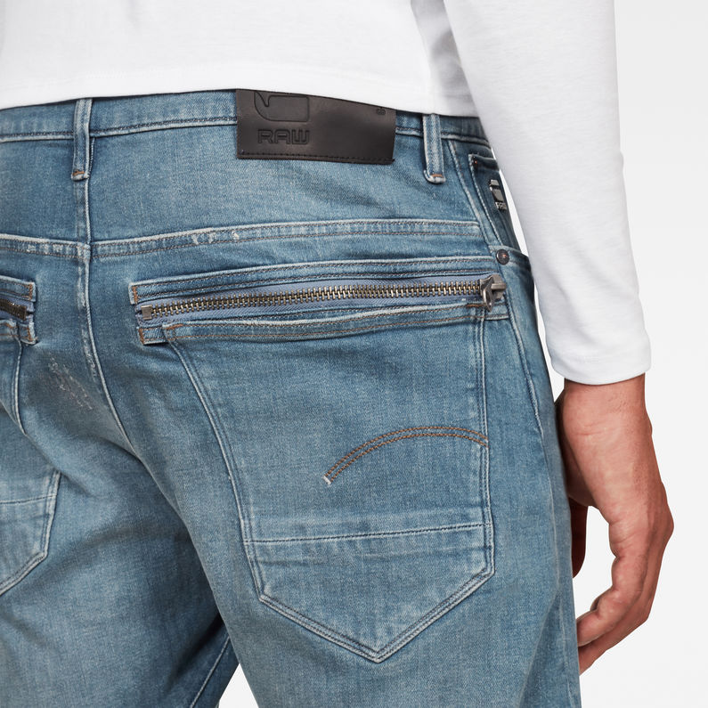 G-Star RAW® Jean Tobog 3D Relaxed Tapered Bleu clair