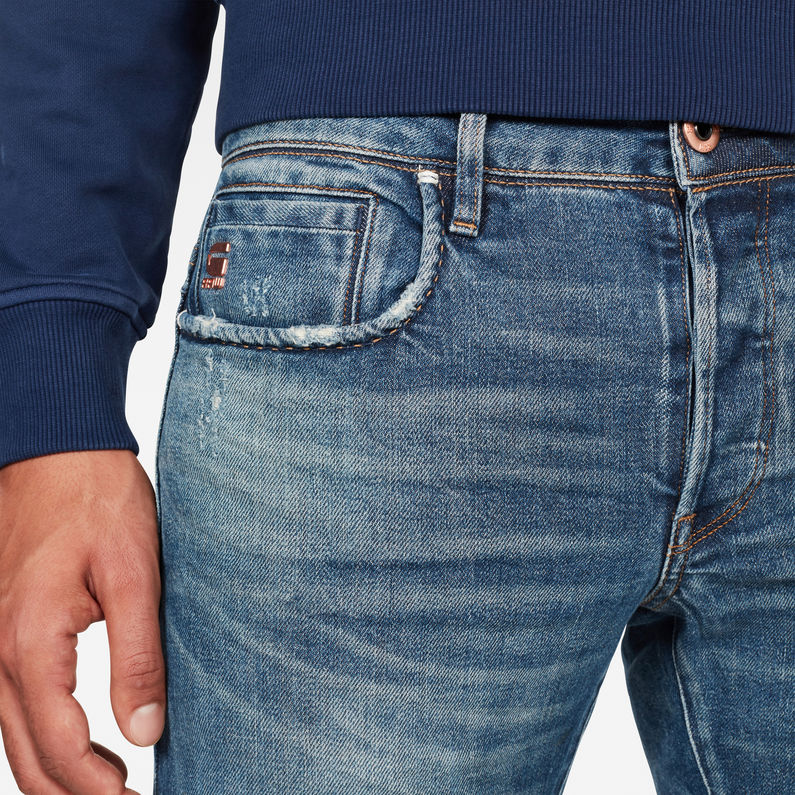 G-Star RAW® Jean Moddan D staq 5-pocket Slim Bleu clair