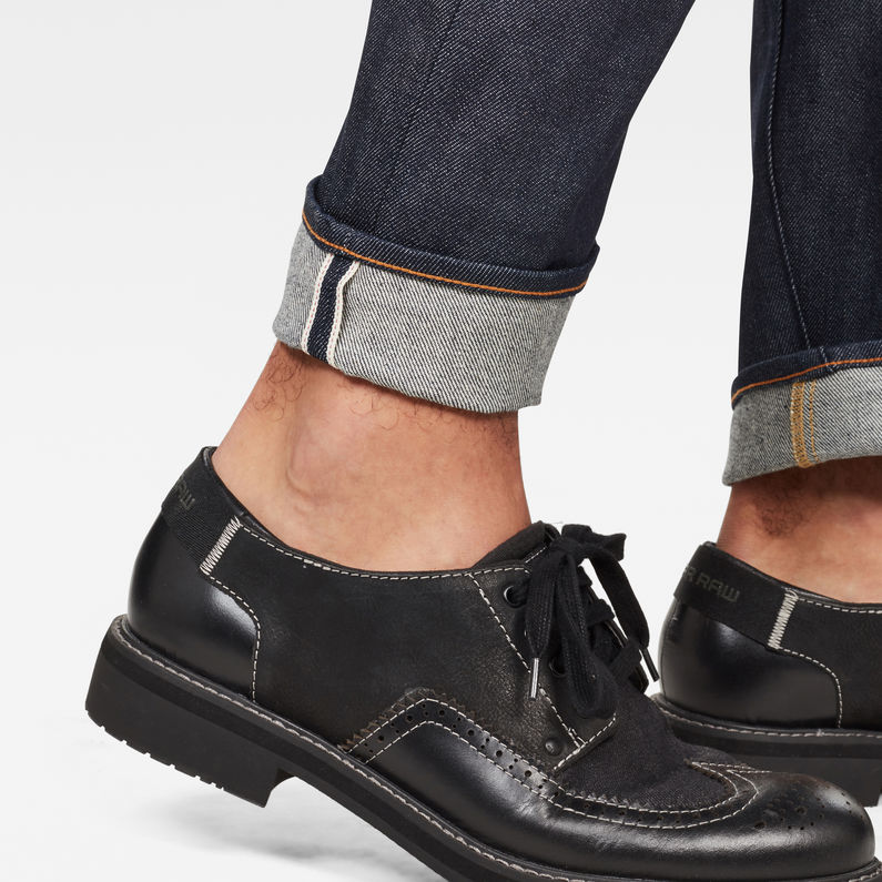 G-Star RAW® 30 Years New York Raw Type C Tapered Jeans Dunkelblau detail shot