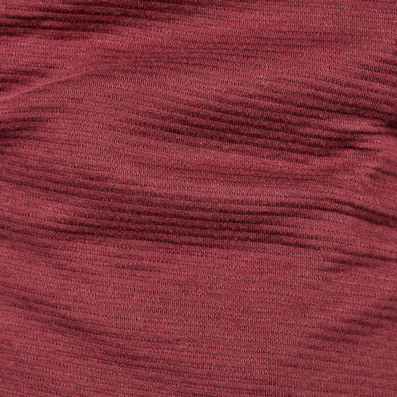 G-Star RAW® Haut Jirgi Rouge fabric shot