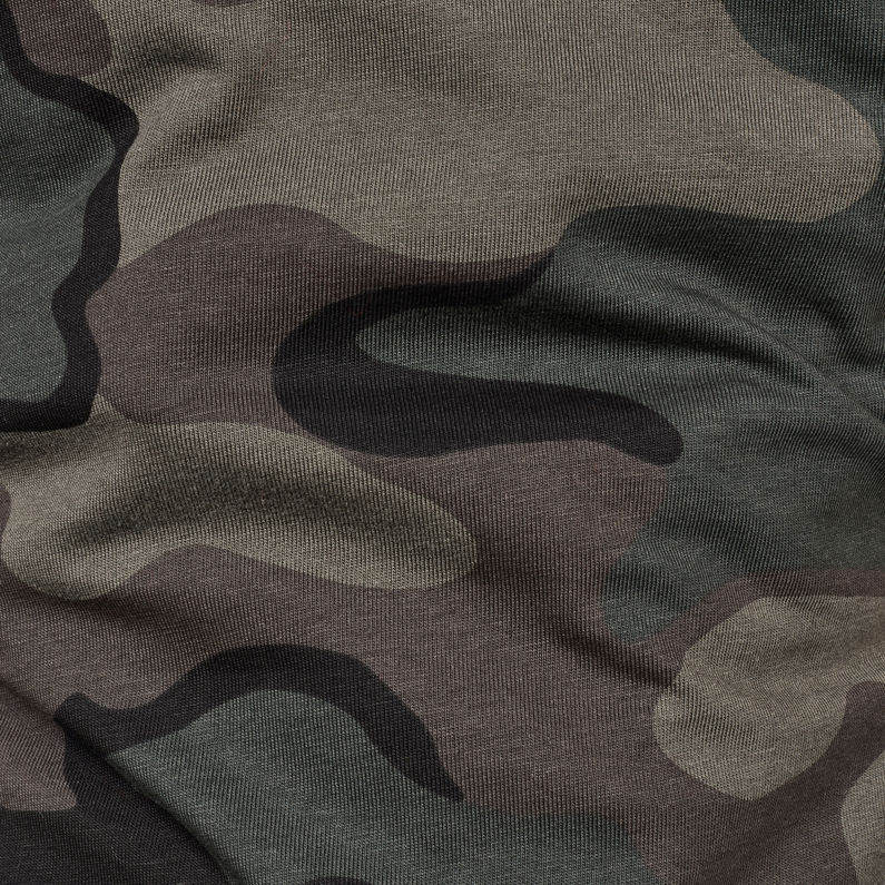 G-Star RAW® T-shirt Graphic 2 Noir fabric shot