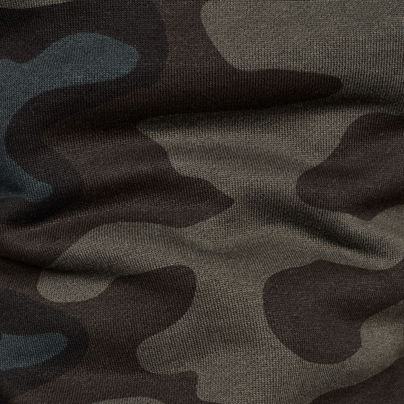 G-Star RAW® Sudadera Graphic 12 Slim Negro fabric shot