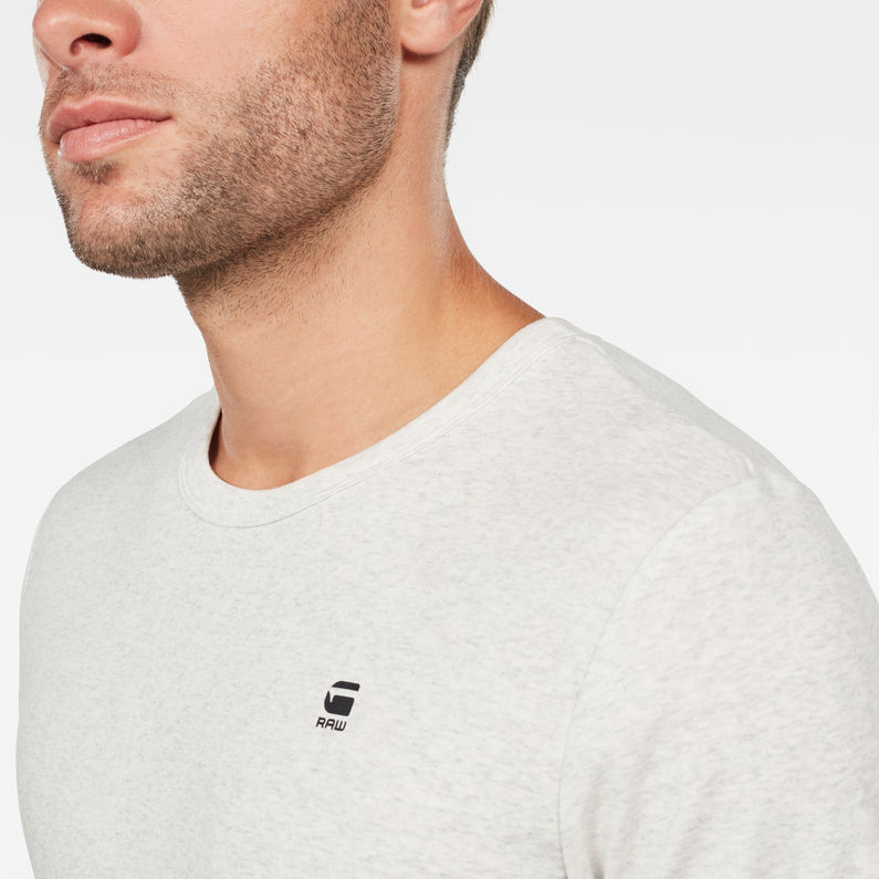 G-Star RAW® Daplin T-Shirt Blanc detail shot