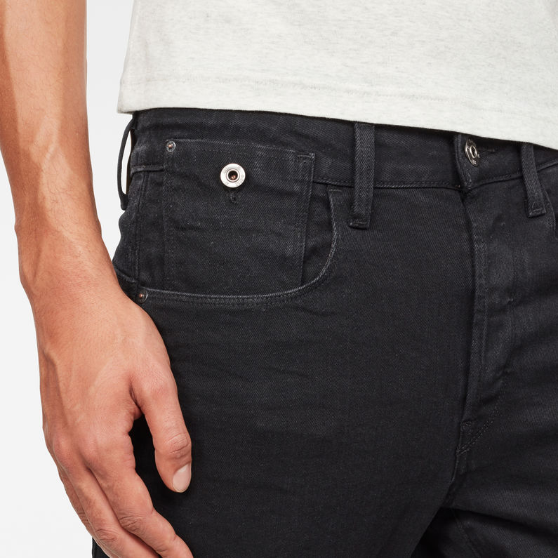 G-Star RAW® Jeans Type C 3D Straight Tapered Negro