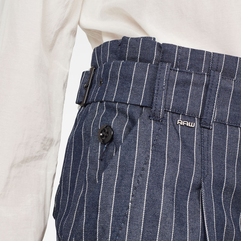 G-STAR® Jupe-culotte Ramin Bleu foncé detail shot