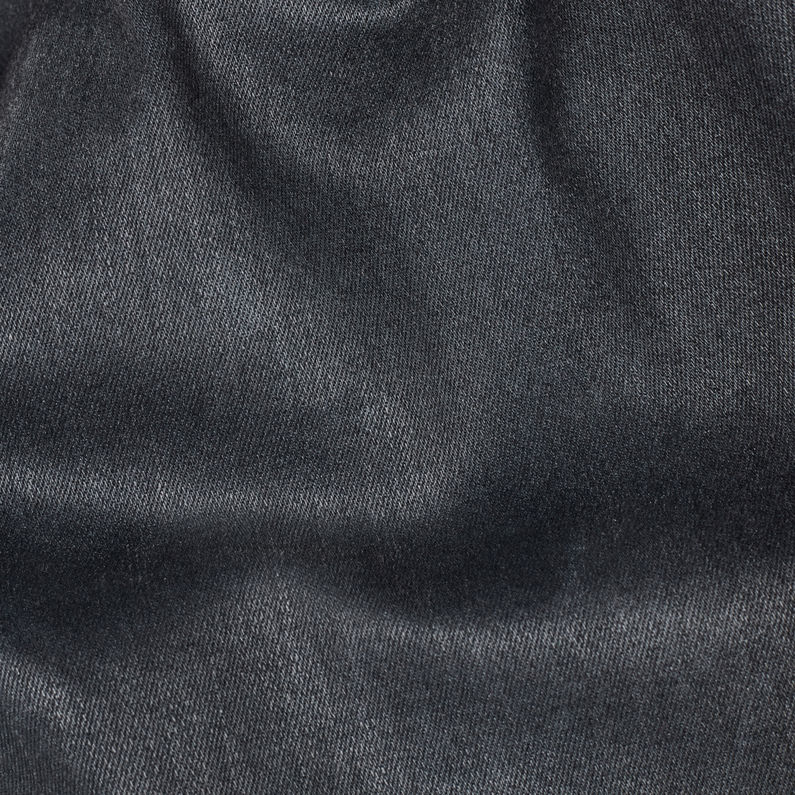 G-STAR® Ashtix Super Skinny Ankle Jeans Black fabric shot