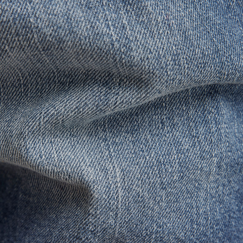 G-Star RAW® 3301 Short Medium blue fabric shot