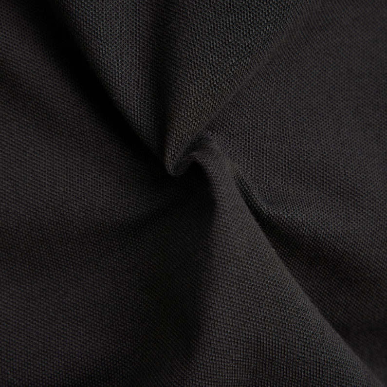 G-Star RAW® Polo Core Noir fabric shot
