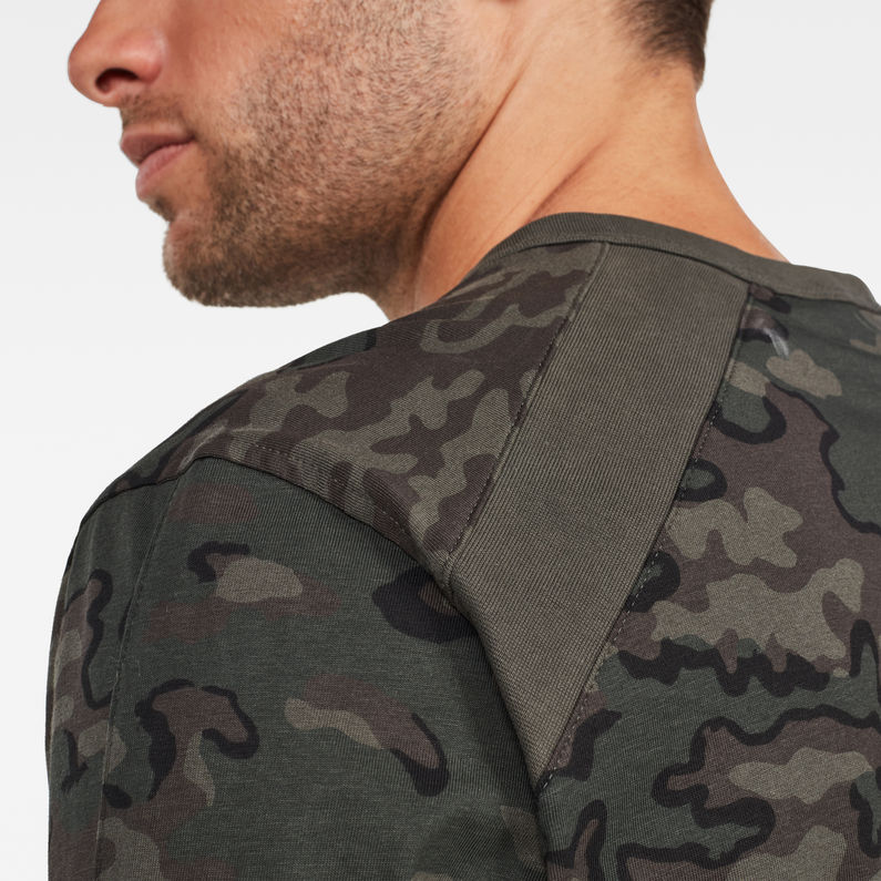 G-Star RAW® Siphon Motac T-Shirt Green detail shot