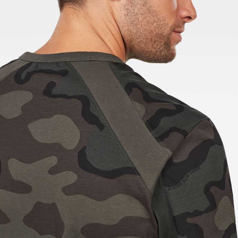 G-Star RAW® T-shirt Siphon Motac Vert detail shot