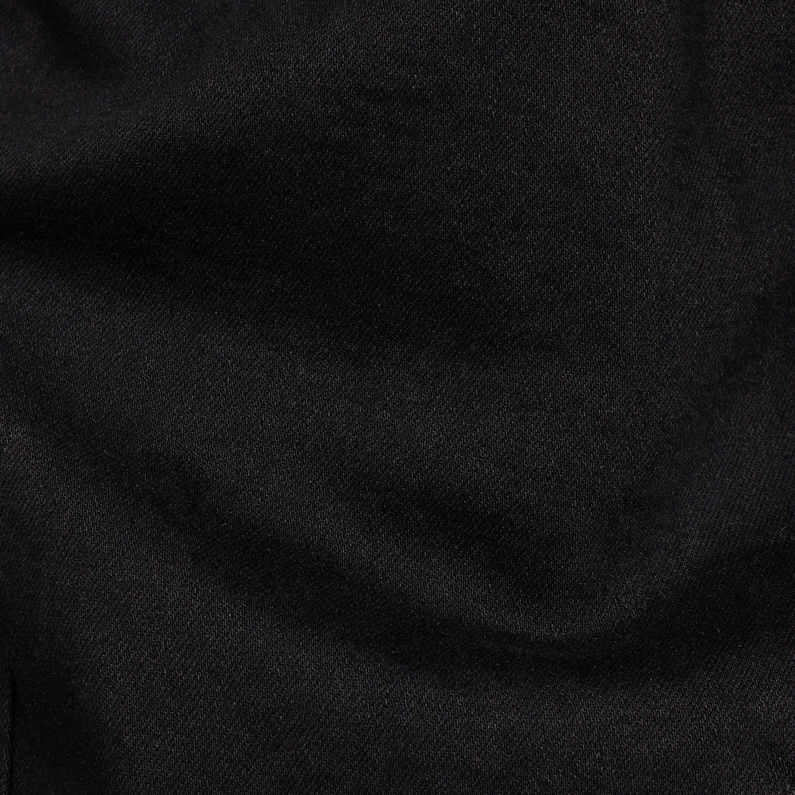 G-Star RAW® Pantalon Rovic Zip 3D Skinny Noir fabric shot