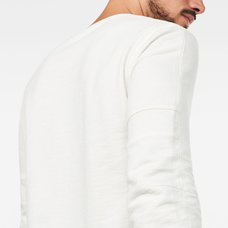 G-Star RAW® T-shirt Motac Grandad Beige detail shot