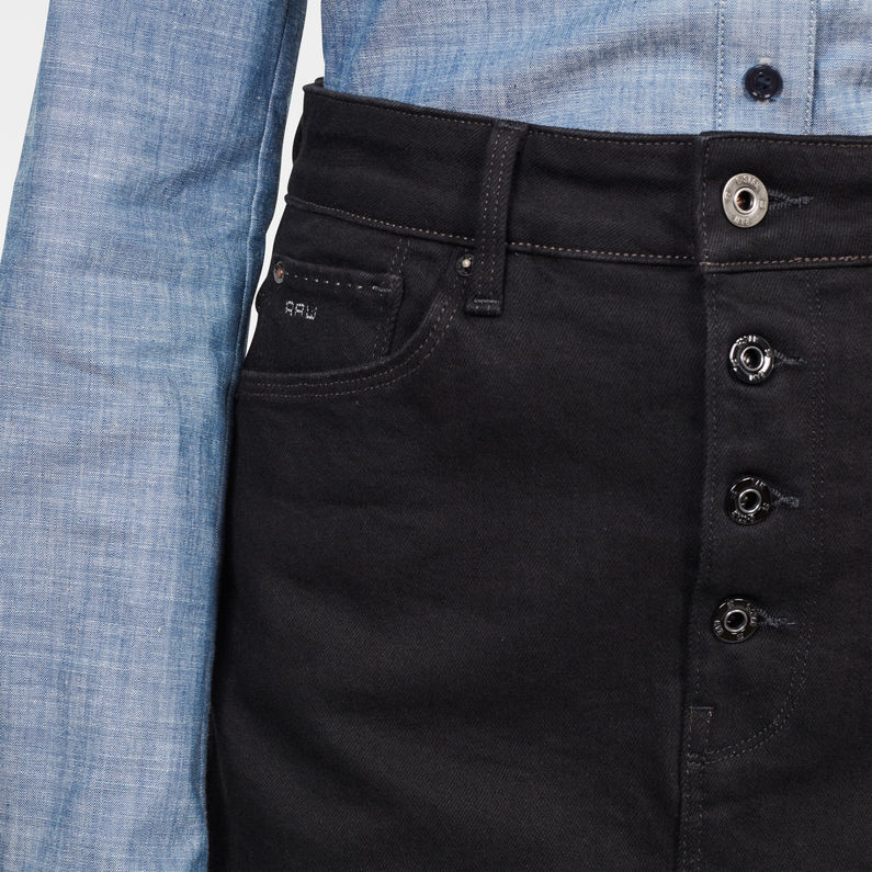 G-Star RAW® Falda Navik Pop Negro detail shot