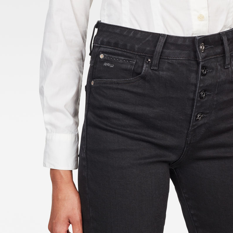 G-Star RAW® Jean Navik High Slim Ankle Pop Noir