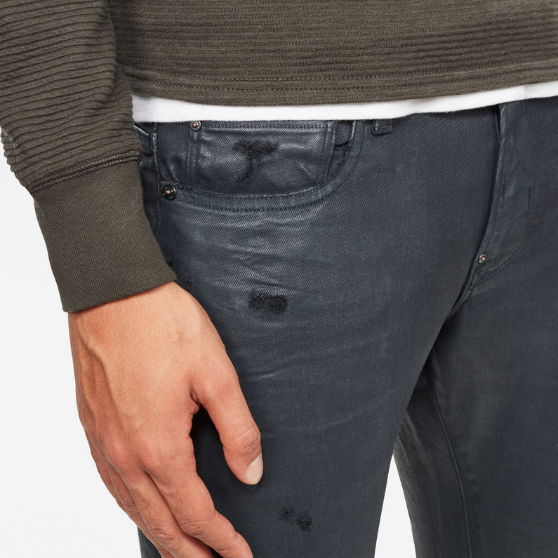 G-Star RAW® Jeans Revend Skinny Negro
