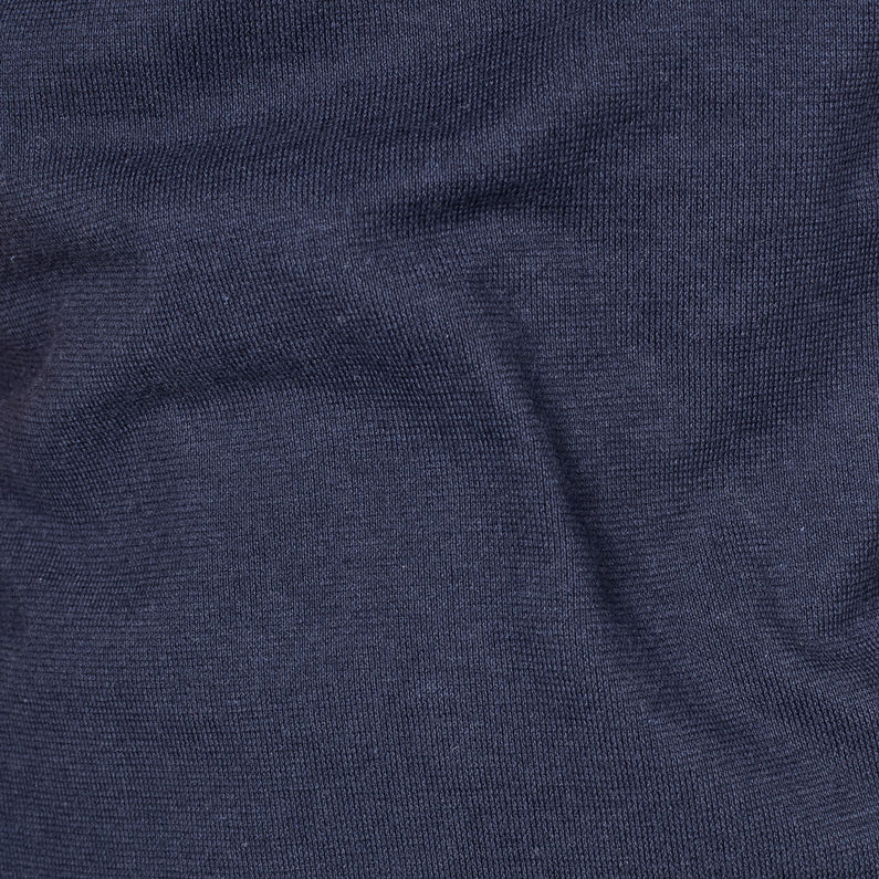 G-Star RAW® Camiseta Korpaz Mock Azul oscuro