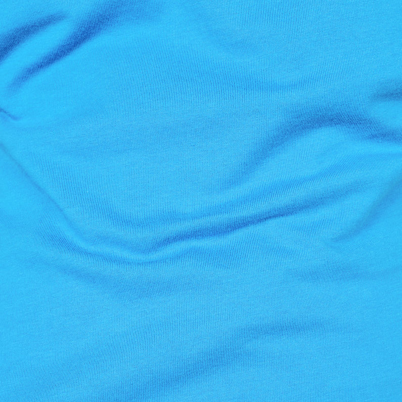 G-Star RAW® Camiseta Graphic 4 Slim Azul oscuro fabric shot
