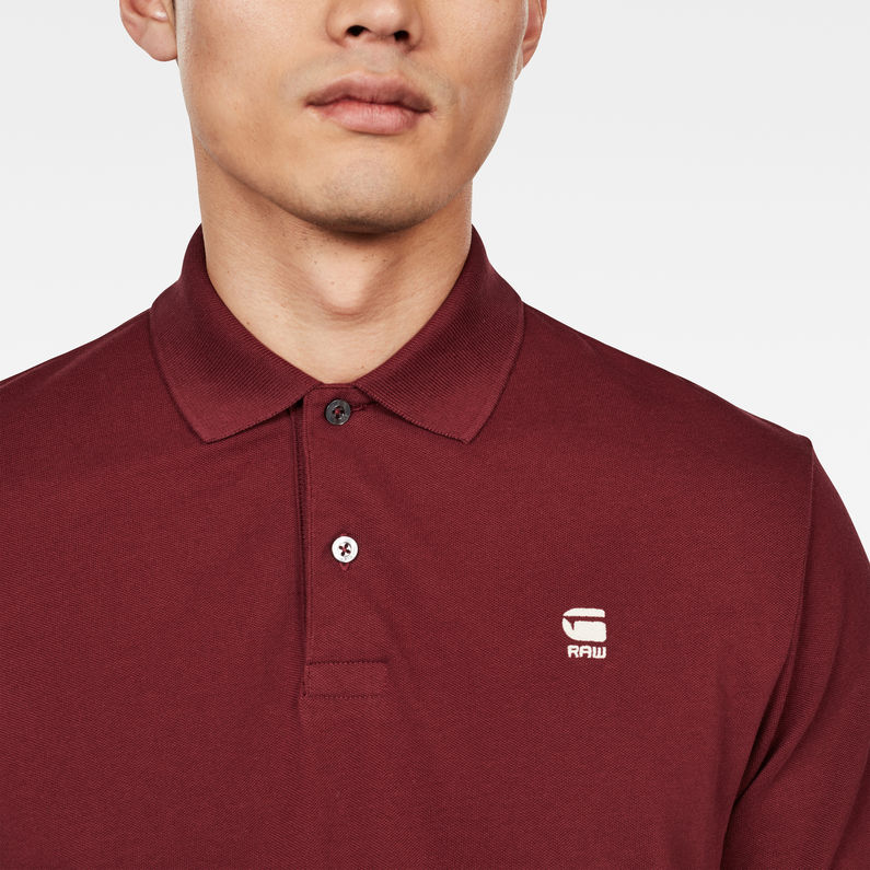 G-Star RAW® Core Polo Red detail