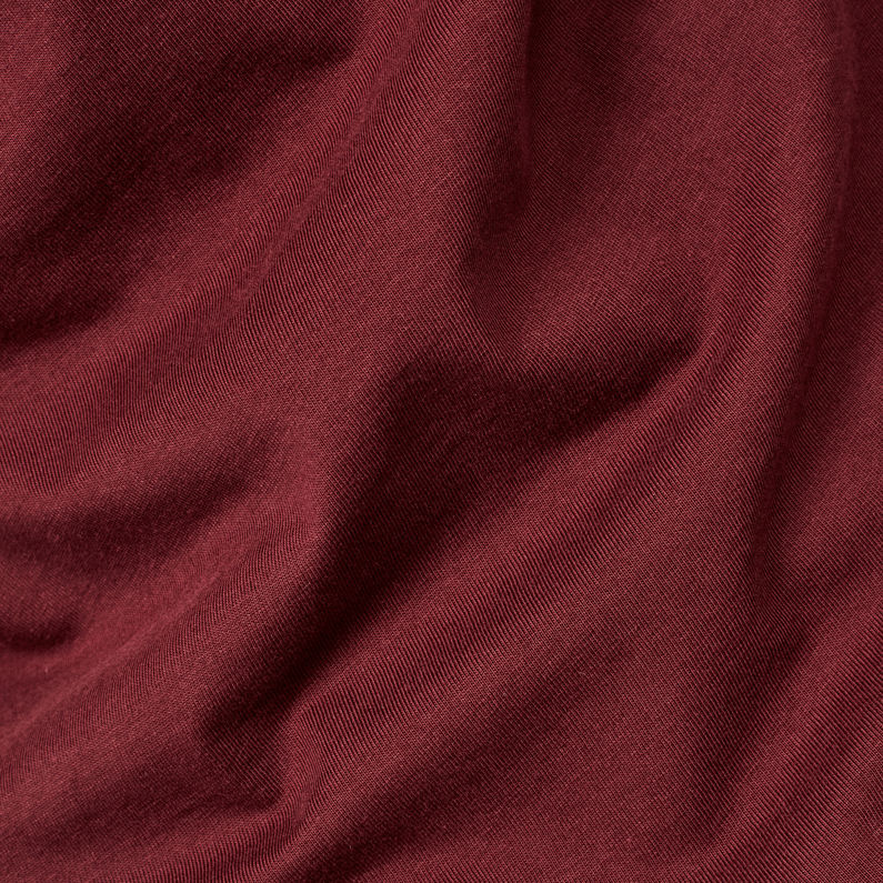 G-Star RAW® T-shirt Graphic 8 Rouge fabric shot