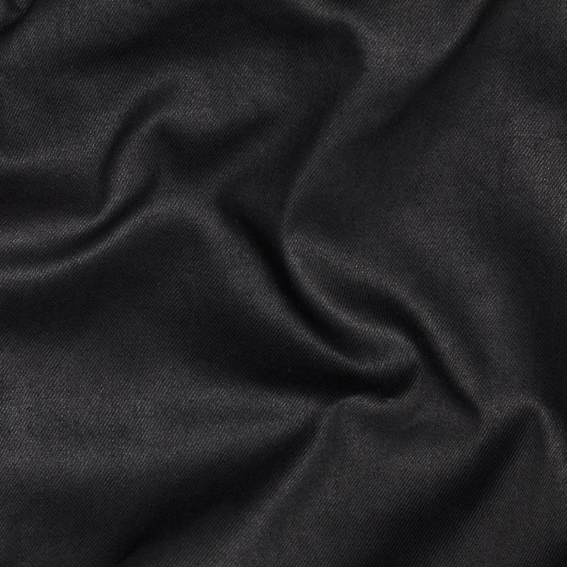 G-Star RAW® Chino Tuxedo Mid Slim Noir fabric shot