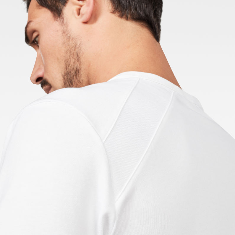 G-Star RAW® Siphon Motac T-Shirt White detail shot