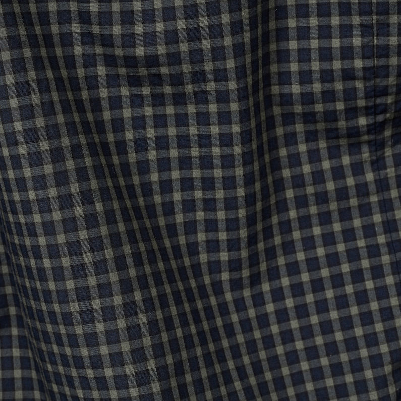 G-Star RAW® Bristum 1 Pocket Slim Overhemd Donkerblauw fabric shot