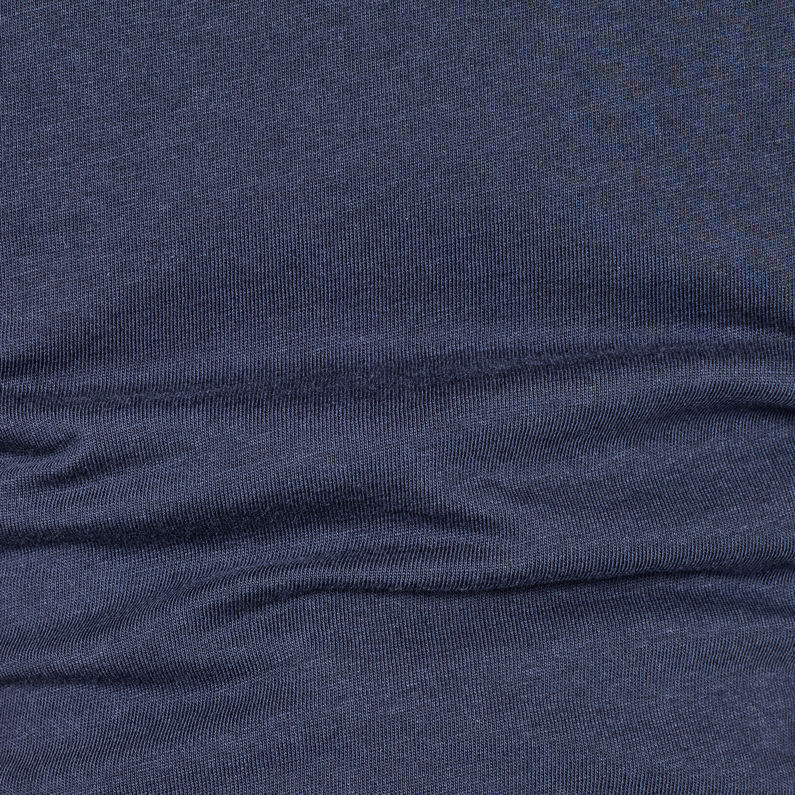 G-Star RAW® Camiseta Graphic 12 Azul oscuro fabric shot