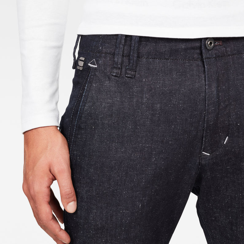 G-Star RAW® Vetar Chino Slim Jeans Dark blue detail shot