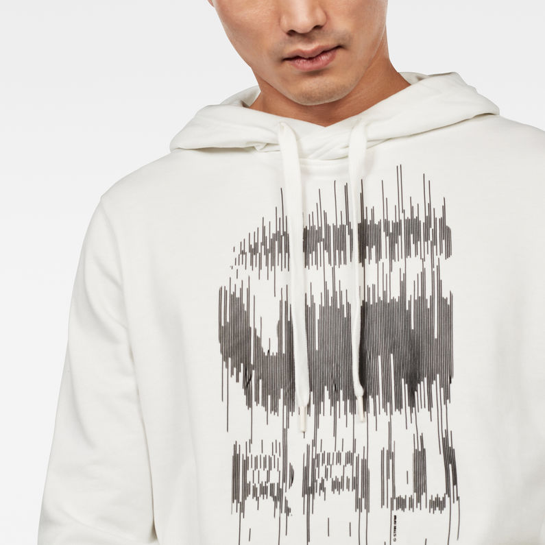 G-STAR® Graphic 8 Pullover Beige detail shot