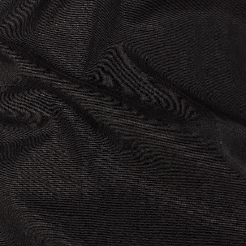 G-Star RAW® Lanc Midi Shirt Kleid Schwarz