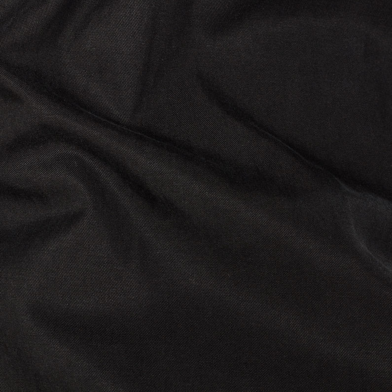 G-Star RAW® Vestido Camisero Lanc Midi Negro
