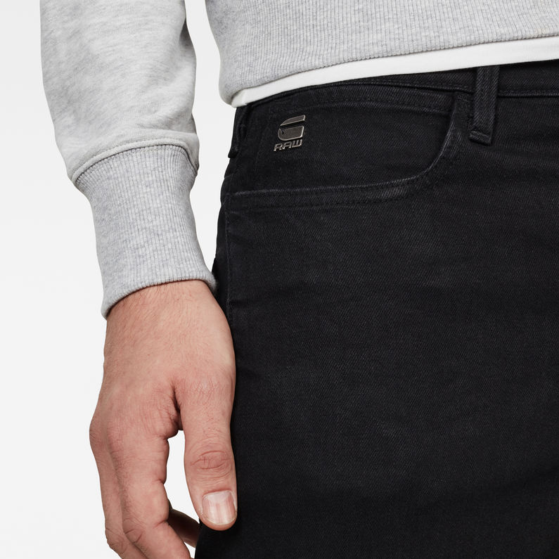 G-STAR® Motac Slim Jeans Black detail shot