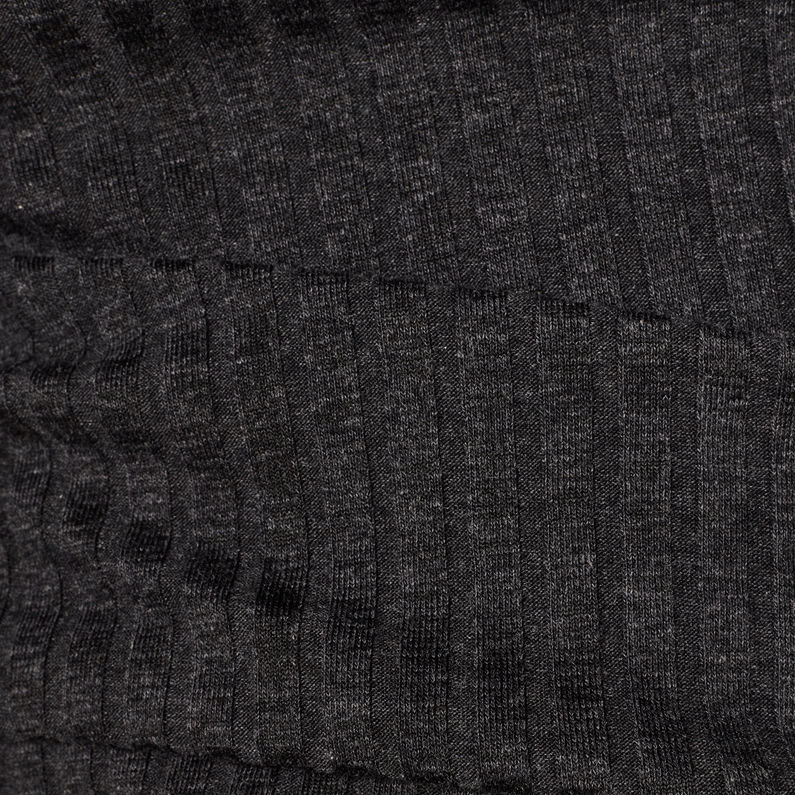 G-Star RAW® Haut Xinva Slim Funnel Gris fabric shot