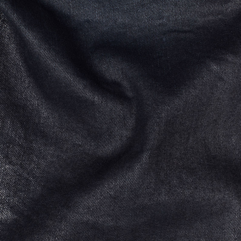 G-STAR® Jean Lynn Biker Mid Skinny Noir fabric shot