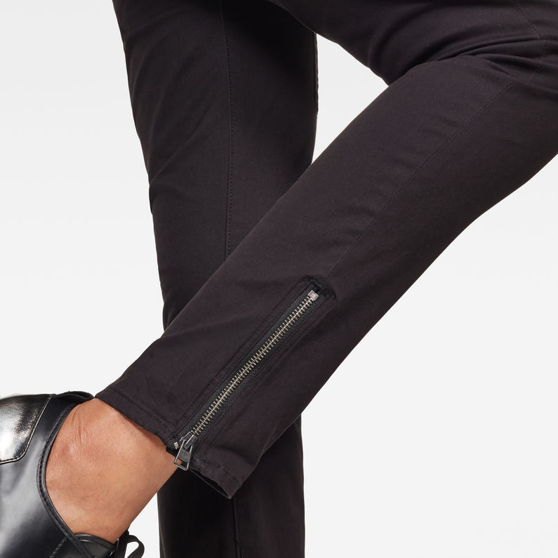 G-Star RAW® Pantalon Kerf Cargo High Skinny Noir detail shot