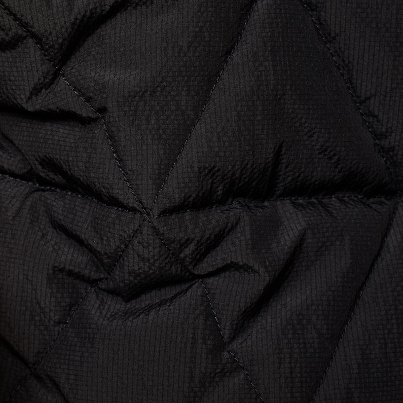 G-Star RAW® Veste Edla Multiquilted Noir fabric shot