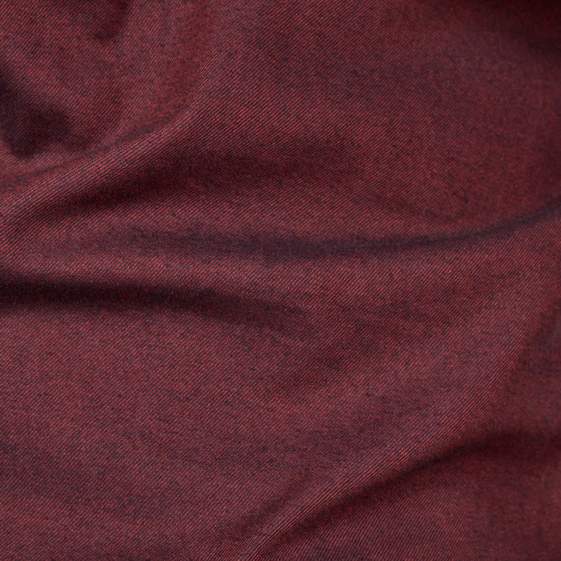 G-Star RAW® 3301 Slim Shirt Red fabric shot