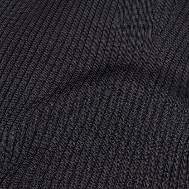 G-STAR® Lynn Mock Col Jurk Zwart