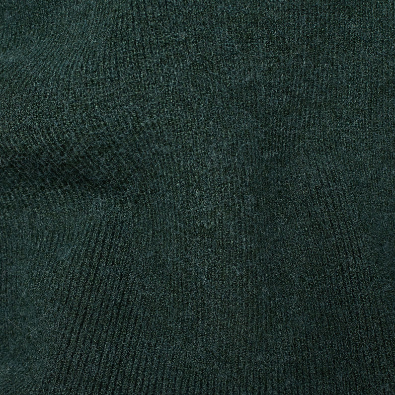 G-Star RAW® Jersey Knitr Knitted Verde fabric shot