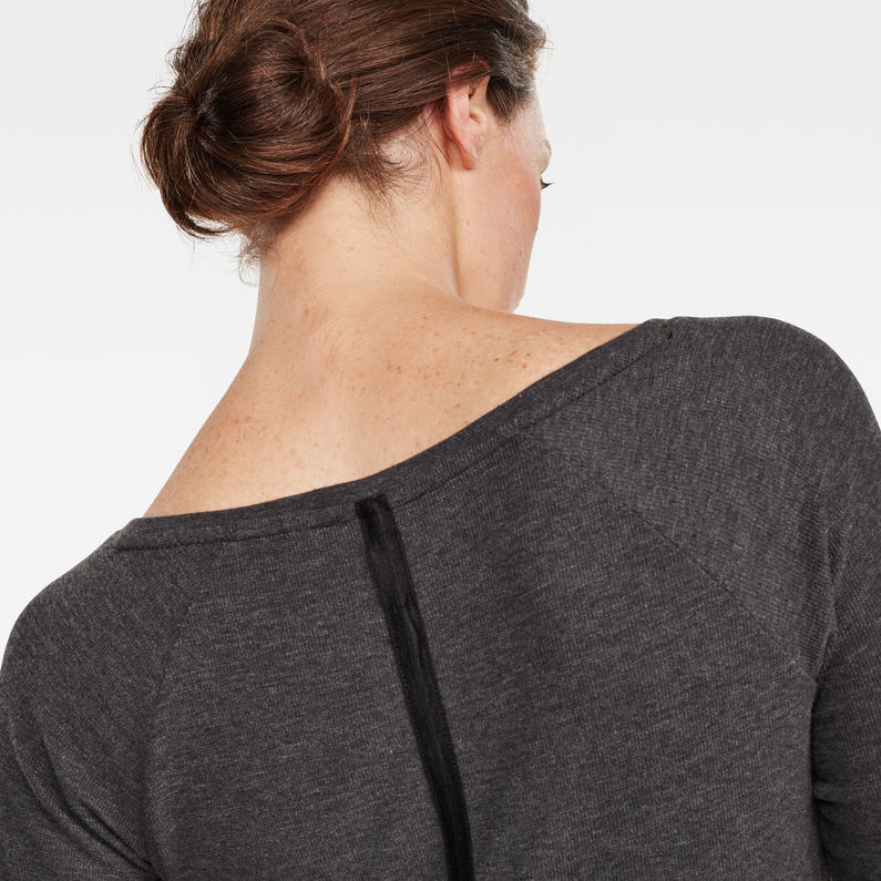 G-Star RAW® Haut Lecite Optic Slim Noir detail shot