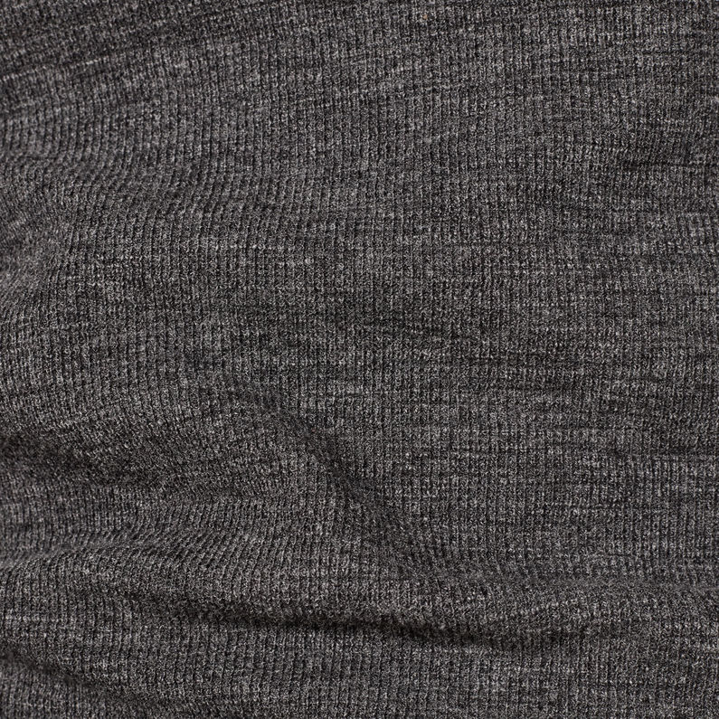 G-Star RAW® Haut Lecite Optic Slim Noir fabric shot