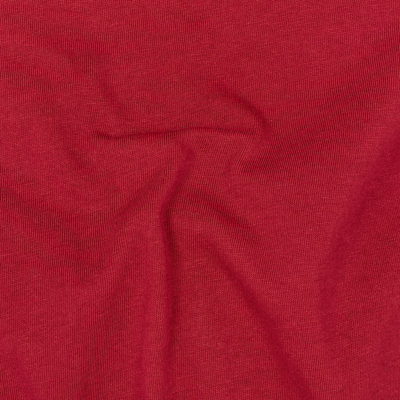 G-Star RAW® Top Disem Loose Rojo fabric shot