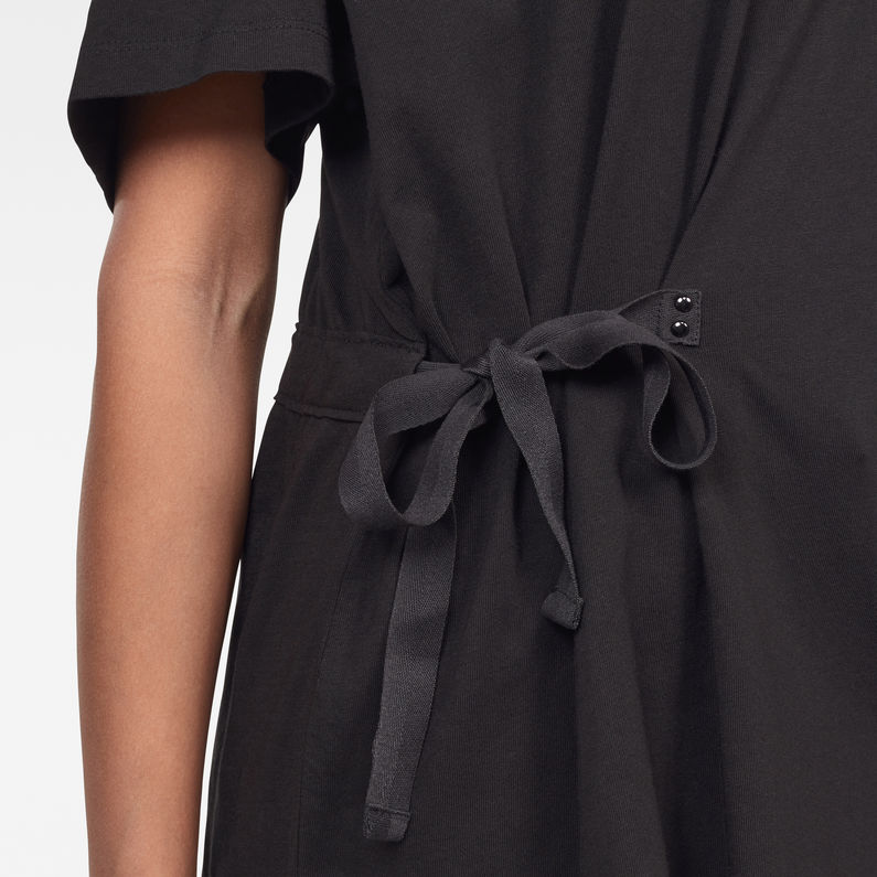 G-Star RAW® Top Disem Loose Negro detail shot