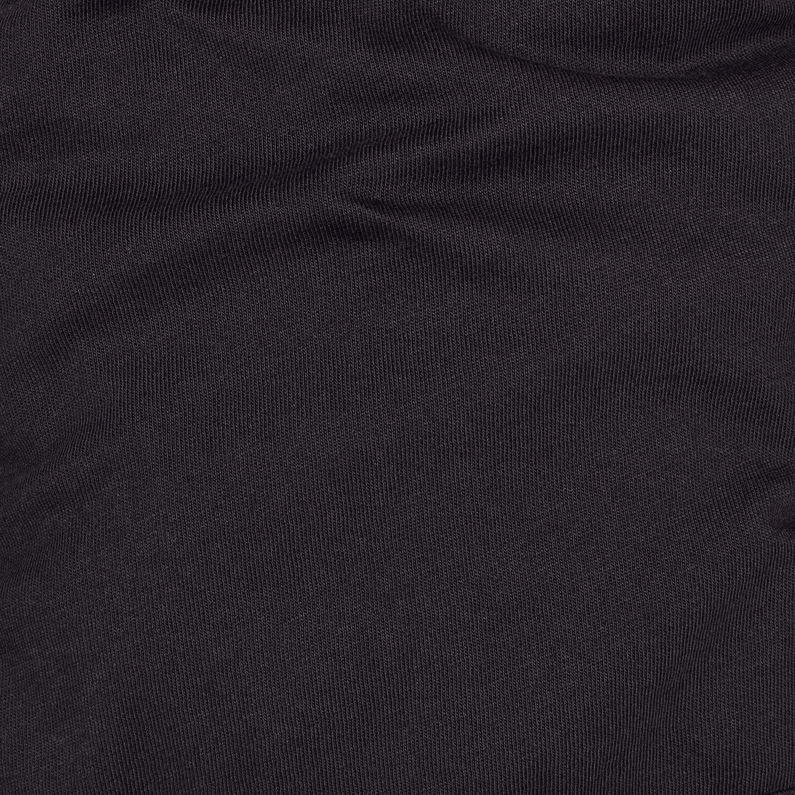 G-Star RAW® Top Disem Loose Negro fabric shot
